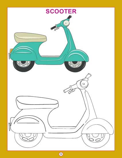 Copy Colour - Transport - Tinycubs - 