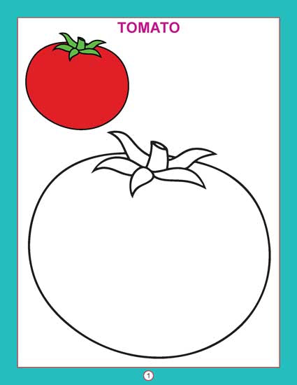 Copy Colour - Vegetables - Tinycubs - 