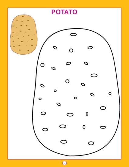 Copy Colour - Vegetables - Tinycubs - 