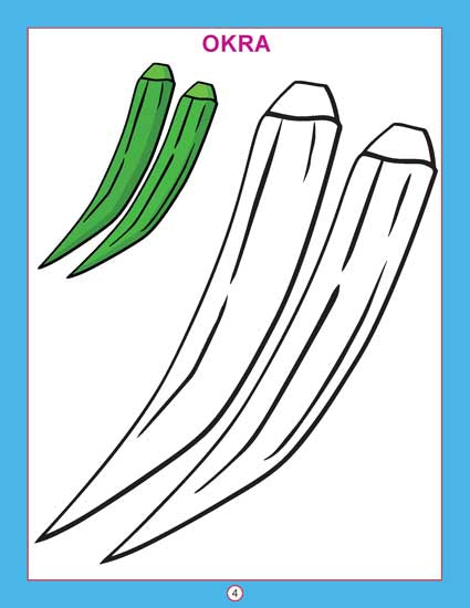 Copy Colour - Vegetables - Tinycubs - 