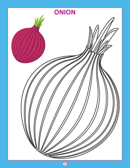 Copy Colour - Vegetables - Tinycubs - 