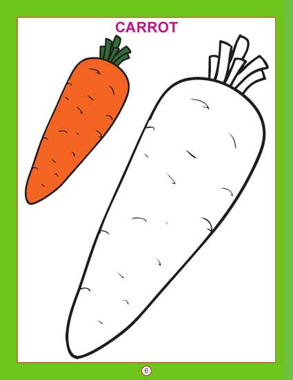 Copy Colour - Vegetables - Tinycubs - 