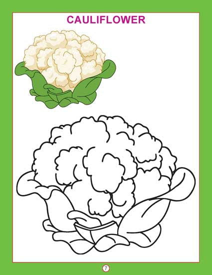 Copy Colour - Vegetables - Tinycubs - 