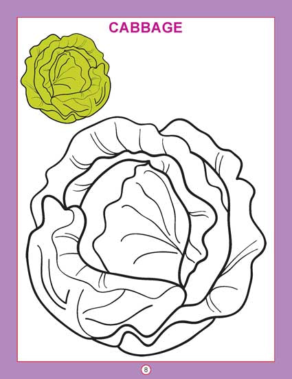 Copy Colour - Vegetables - Tinycubs - 