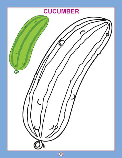 Copy Colour - Vegetables - Tinycubs - 