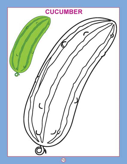 Copy Colour - Vegetables - Tinycubs - 