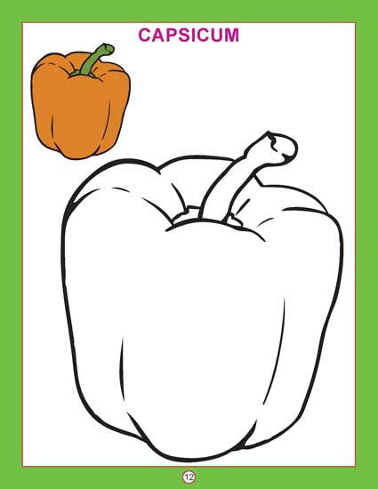 Copy Colour - Vegetables - Tinycubs - 