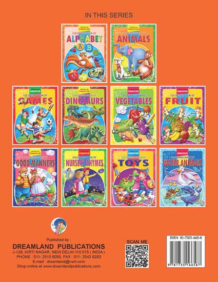 Creative Colouring Book - Alphabet - Tinycubs - 