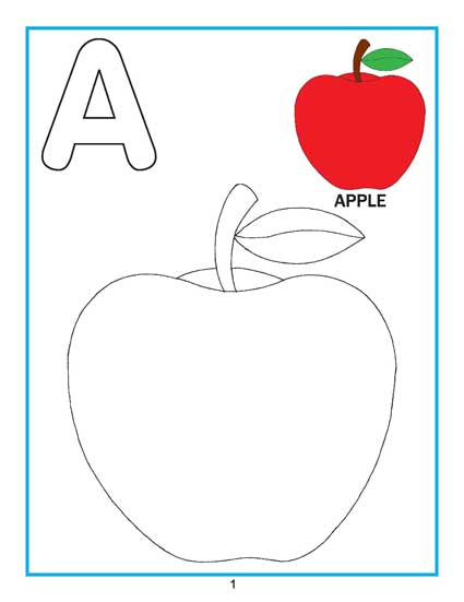 Creative Colouring Book - Alphabet - Tinycubs - 