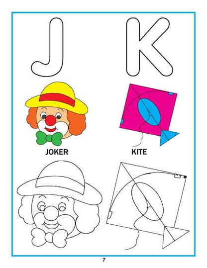 Creative Colouring Book - Alphabet - Tinycubs - 