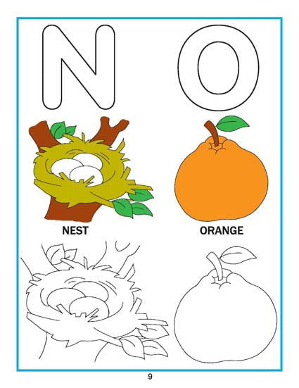 Creative Colouring Book - Alphabet - Tinycubs - 