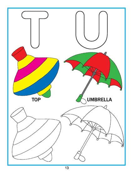 Creative Colouring Book - Alphabet - Tinycubs - 