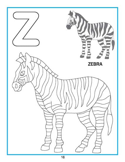 Creative Colouring Book - Alphabet - Tinycubs - 