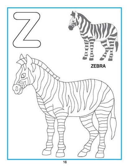 Creative Colouring Book - Alphabet - Tinycubs - 