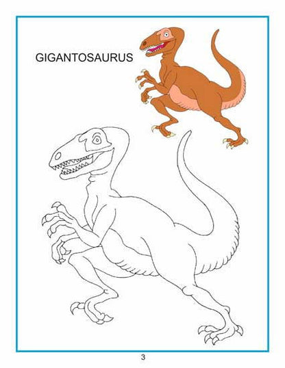 Creative Colouring Book - Dinosaurs - Tinycubs - 