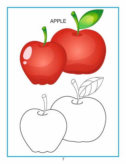 Creative Colouring Book - Fruits - Tinycubs - 