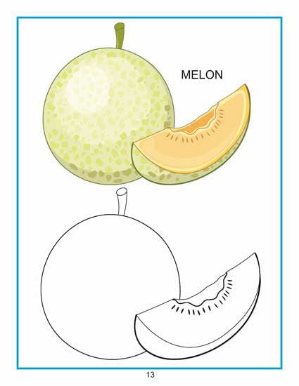 Creative Colouring Book - Fruits - Tinycubs - 