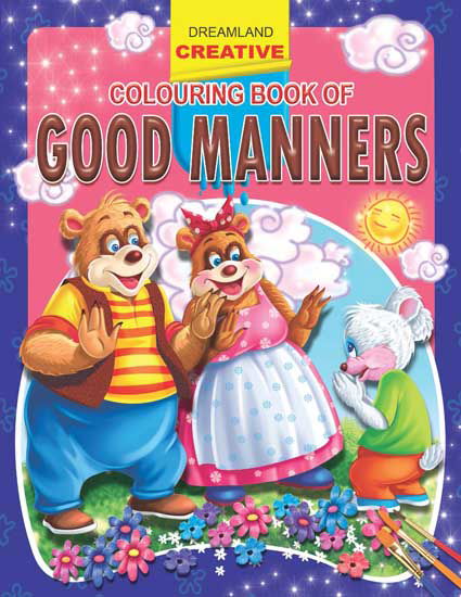 Creative Colouring Book - Good Manners - Tinycubs - 