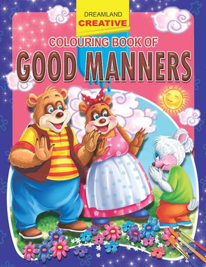 Creative Colouring Book - Good Manners - Tinycubs - 