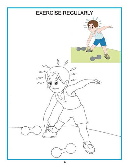 Creative Colouring Book - Good Manners - Tinycubs - 