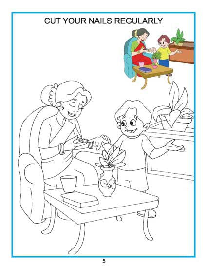 Creative Colouring Book - Good Manners - Tinycubs - 
