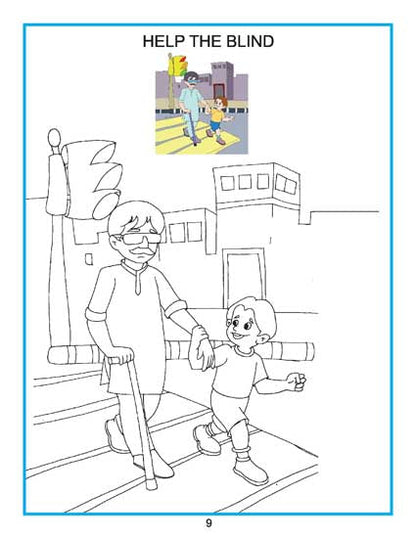 Creative Colouring Book - Good Manners - Tinycubs - 
