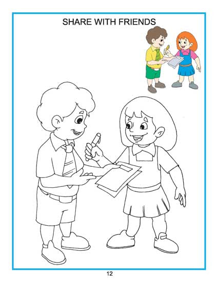 Creative Colouring Book - Good Manners - Tinycubs - 
