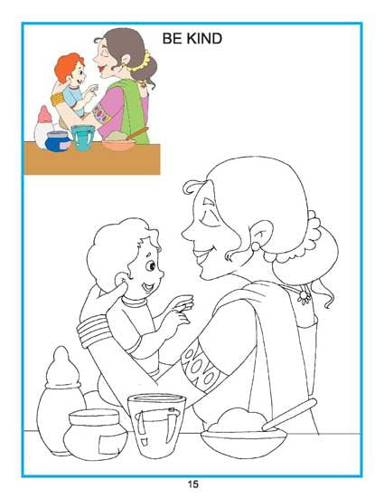 Creative Colouring Book - Good Manners - Tinycubs - 