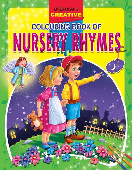 Creative Colouring Book - Nursery Rhymes - Tinycubs - 
