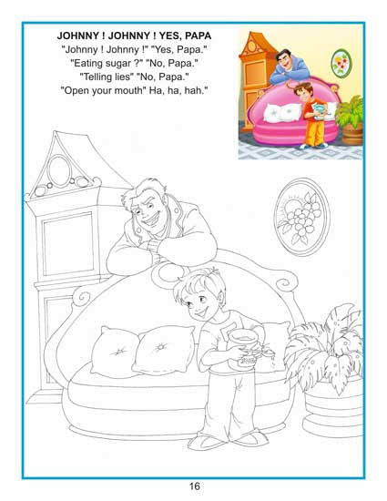 Creative Colouring Book - Nursery Rhymes - Tinycubs - 