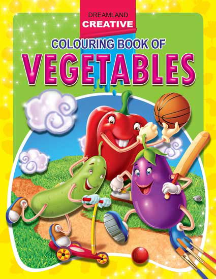 Creative Colouring Book - Vegetables - Tinycubs - 