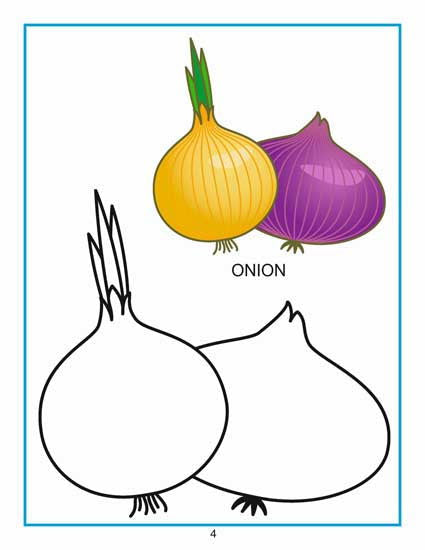 Creative Colouring Book - Vegetables - Tinycubs - 