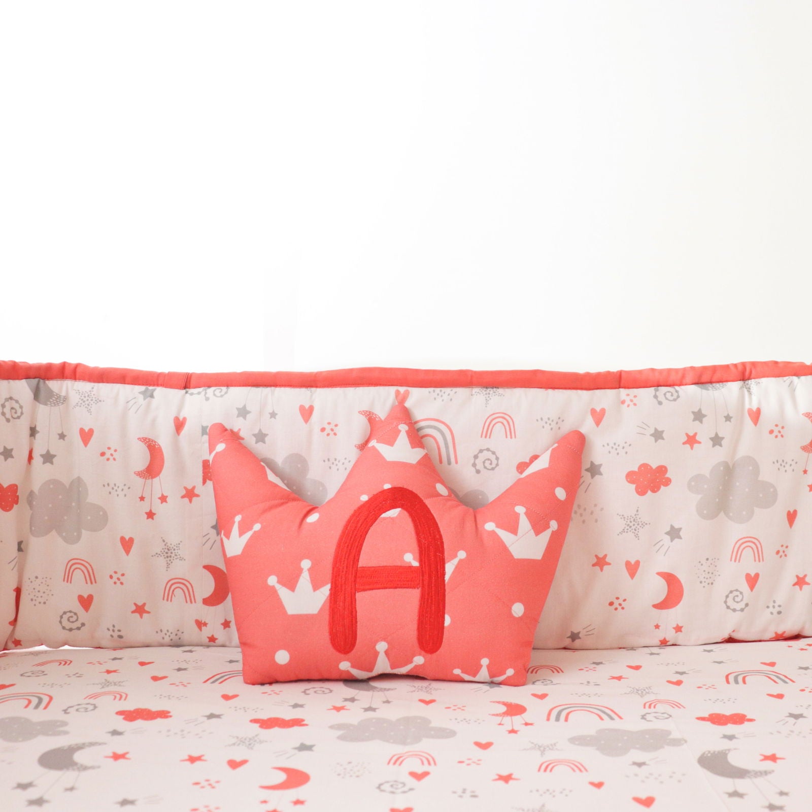 Crown Decor Cushion & Diwali Bodysuit Gift Set - Tinycubs - 