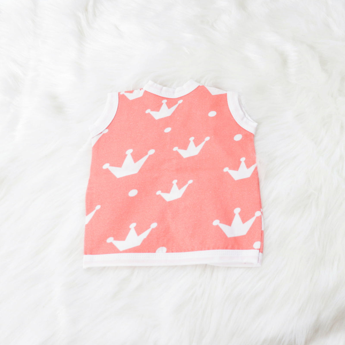 Crowns - Doodle Baby Vests (Set of 2) - Tinycubs - 