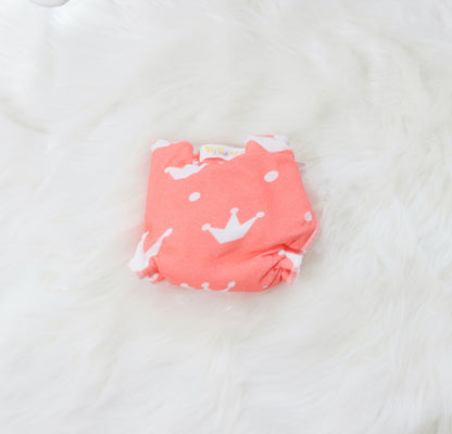 Crowns - Doodle Dry Nappies (Set of 2) - Tinycubs - 