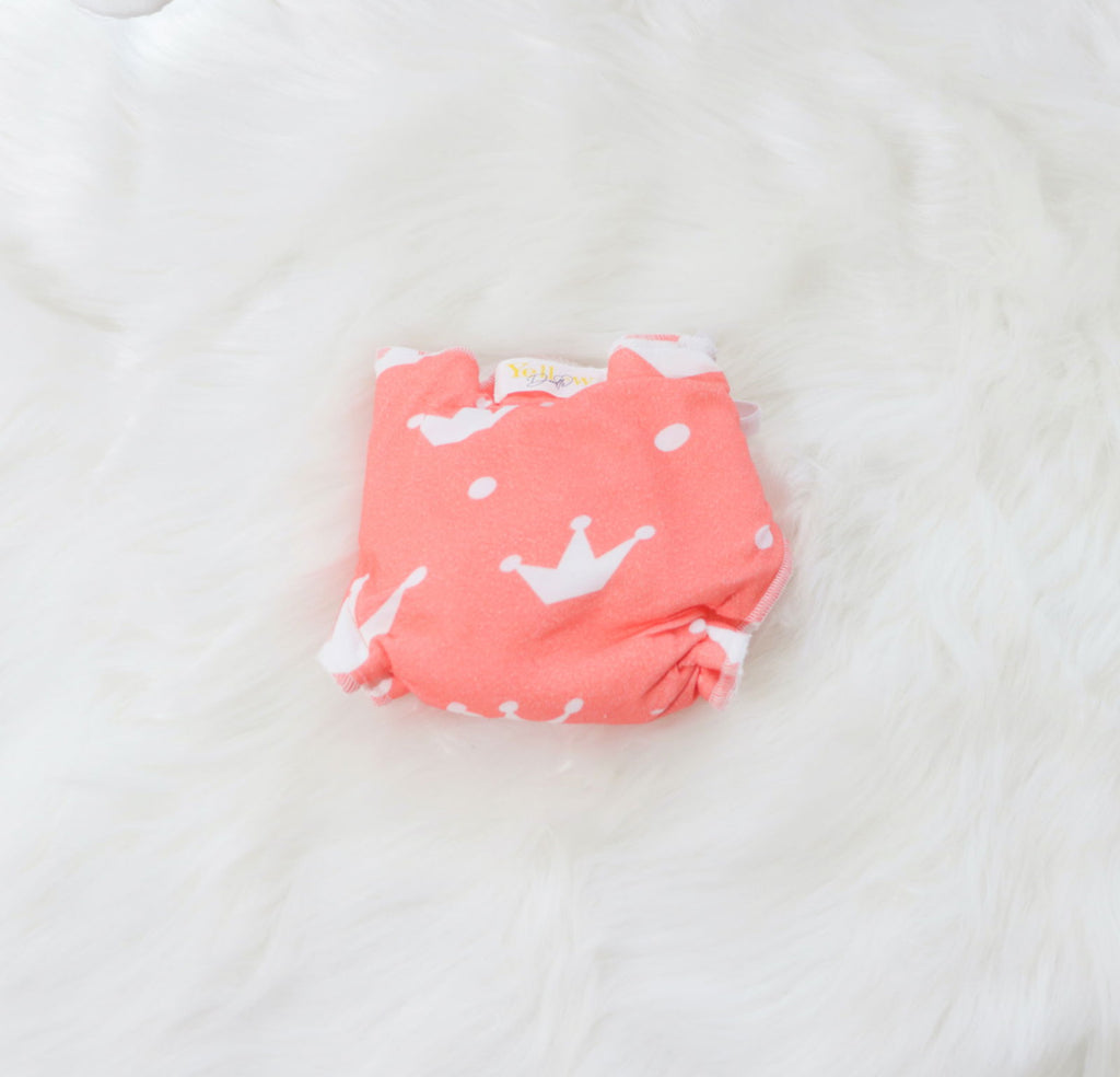 Crowns - Everyday Essentials Nappy & Vest (Set of 4) - Tinycubs - 