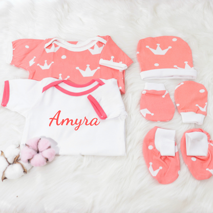 Crowns - Newborn Bodysuits Bundle - Tinycubs - 