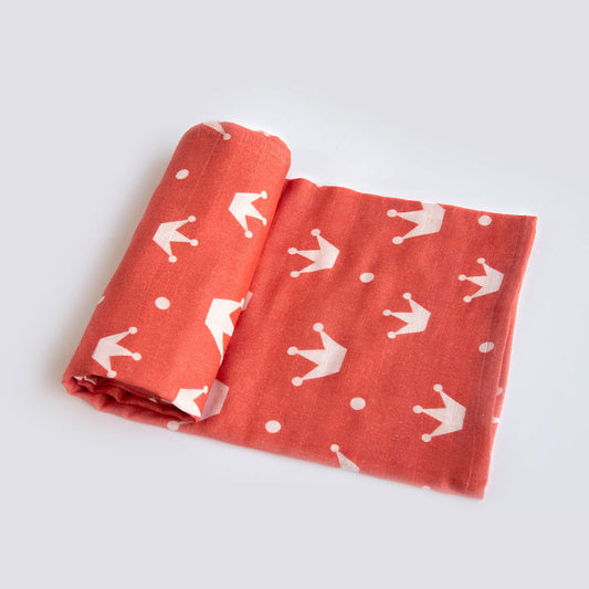 Crowns - Organic Luxury Swaddle - Tinycubs - 