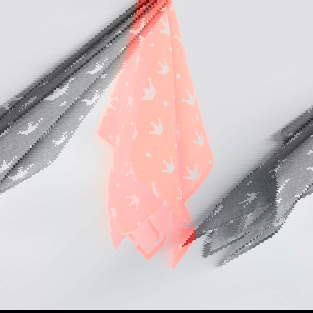 Crowns - Organic Luxury Swaddle - Tinycubs - 