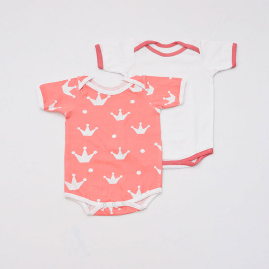 Crowns Bodysuits - Set of 2 - Tinycubs - 
