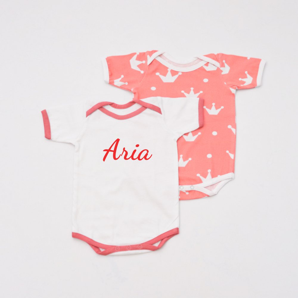 Crowns Bodysuits - Set of 2 - Tinycubs - 