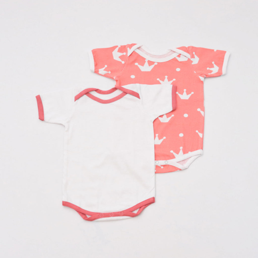 Crowns Bodysuits - Set of 2 - Tinycubs - 