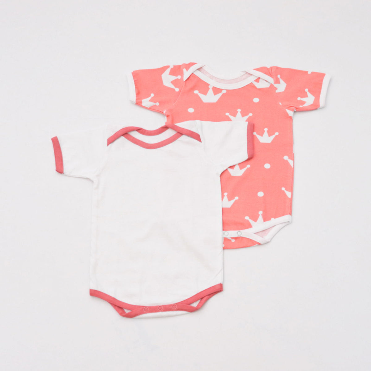 Crowns Bodysuits - Set of 2 - Tinycubs - 