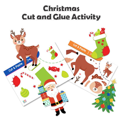 Cut & Glue Activity - Christmas - Tinycubs - 