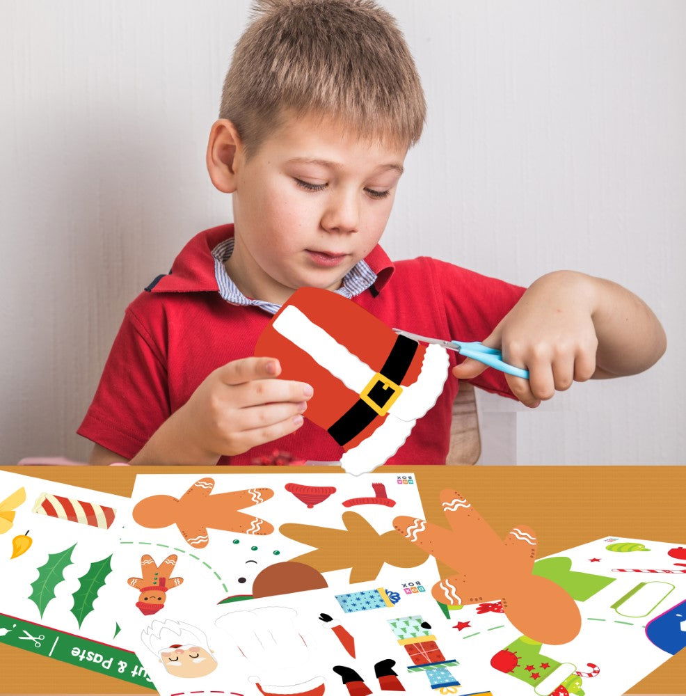 Cut & Glue Activity - Christmas - Tinycubs - 