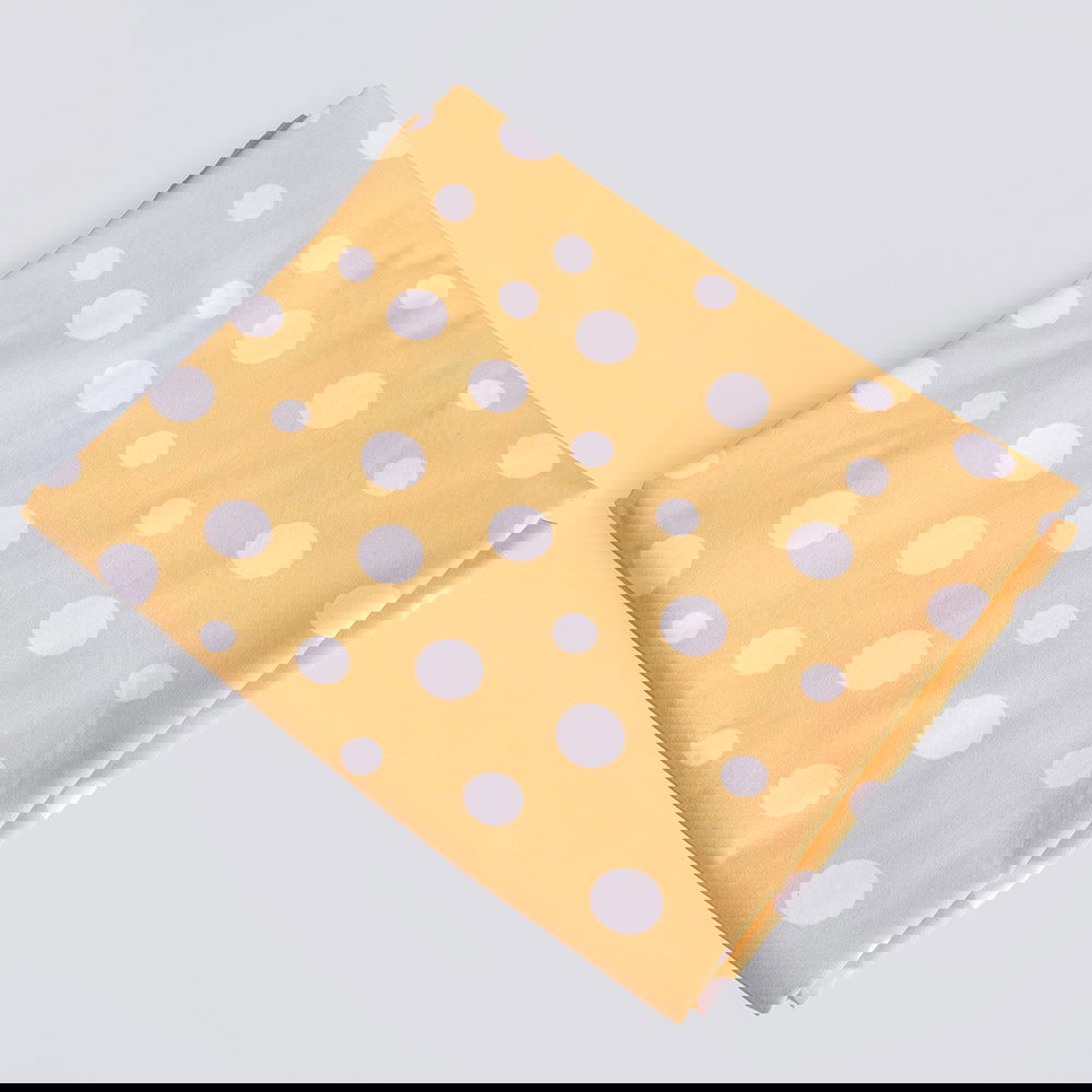 Cute Polka - Cot Bedsheet Set (Fitted) - Tinycubs - 
