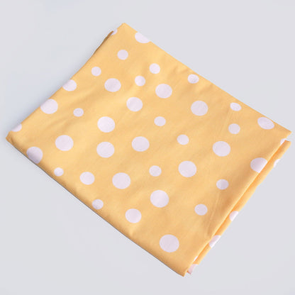 Cute Polka - Cot Bedsheet Set (Fitted) - Tinycubs - 