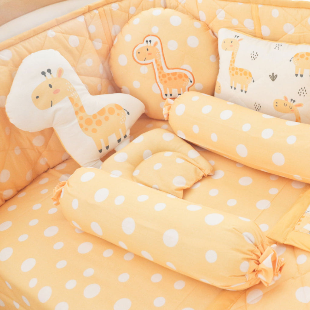 Cute Polka - Organic Cot Bedding Gift Set - Tinycubs - 