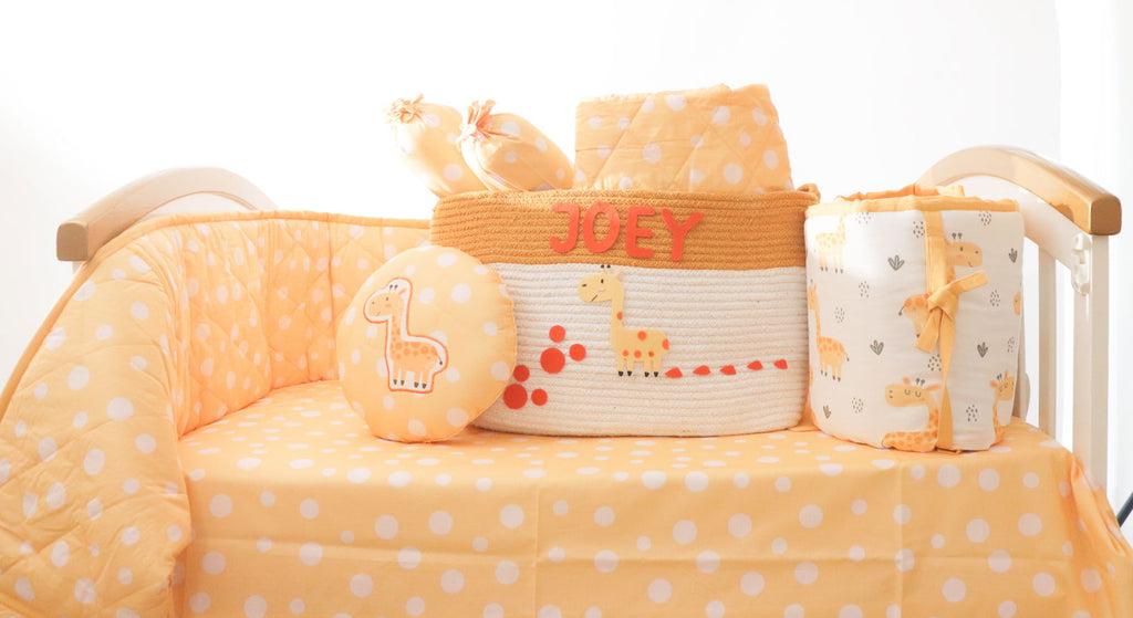 Cute Polka - Organic Cot Bedding Gift Set - Tinycubs - 