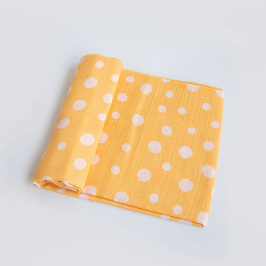 Cute Polka - Organic Luxury Swaddle - Tinycubs - 